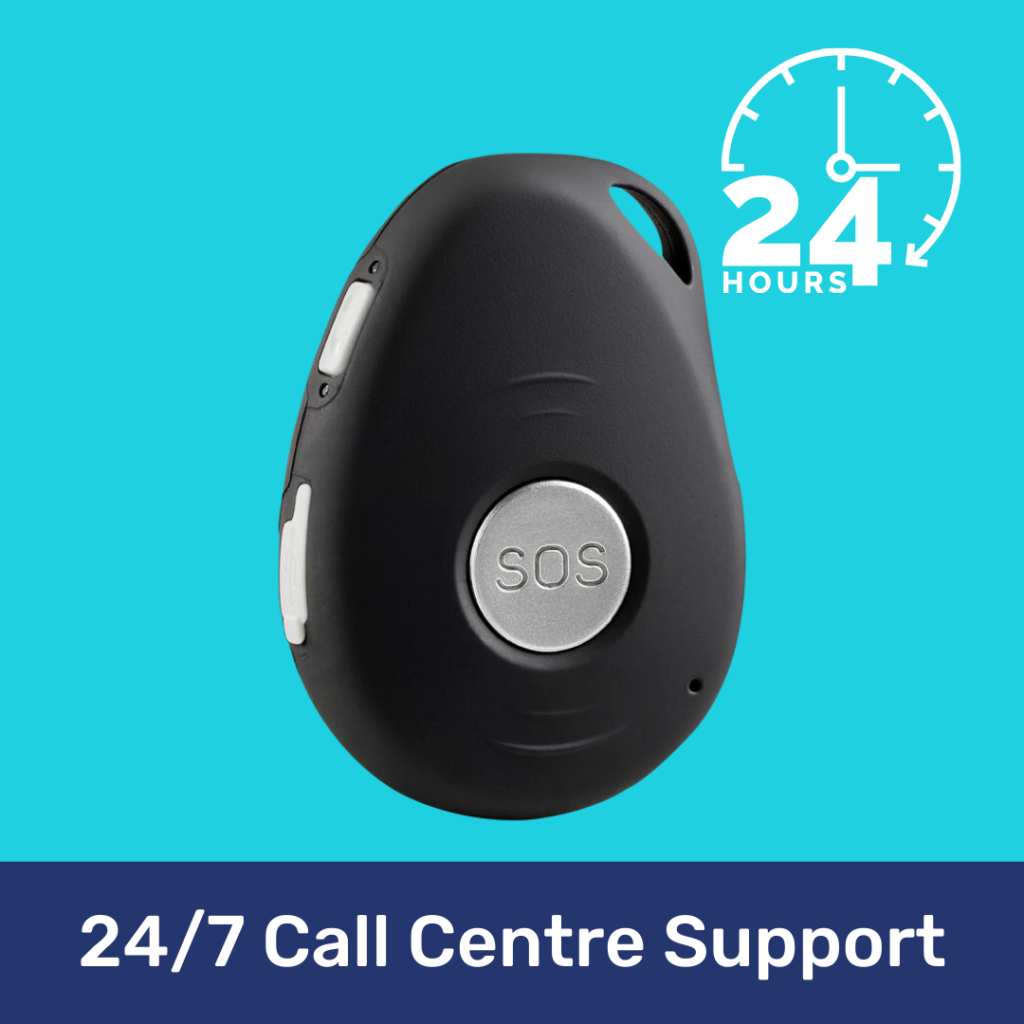Isaac care pendant for peace of mind.