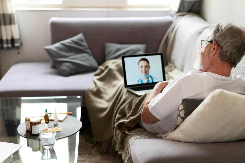 Patient at home. Revolutionising Healthcare: The Rise of Hospital at Home Services